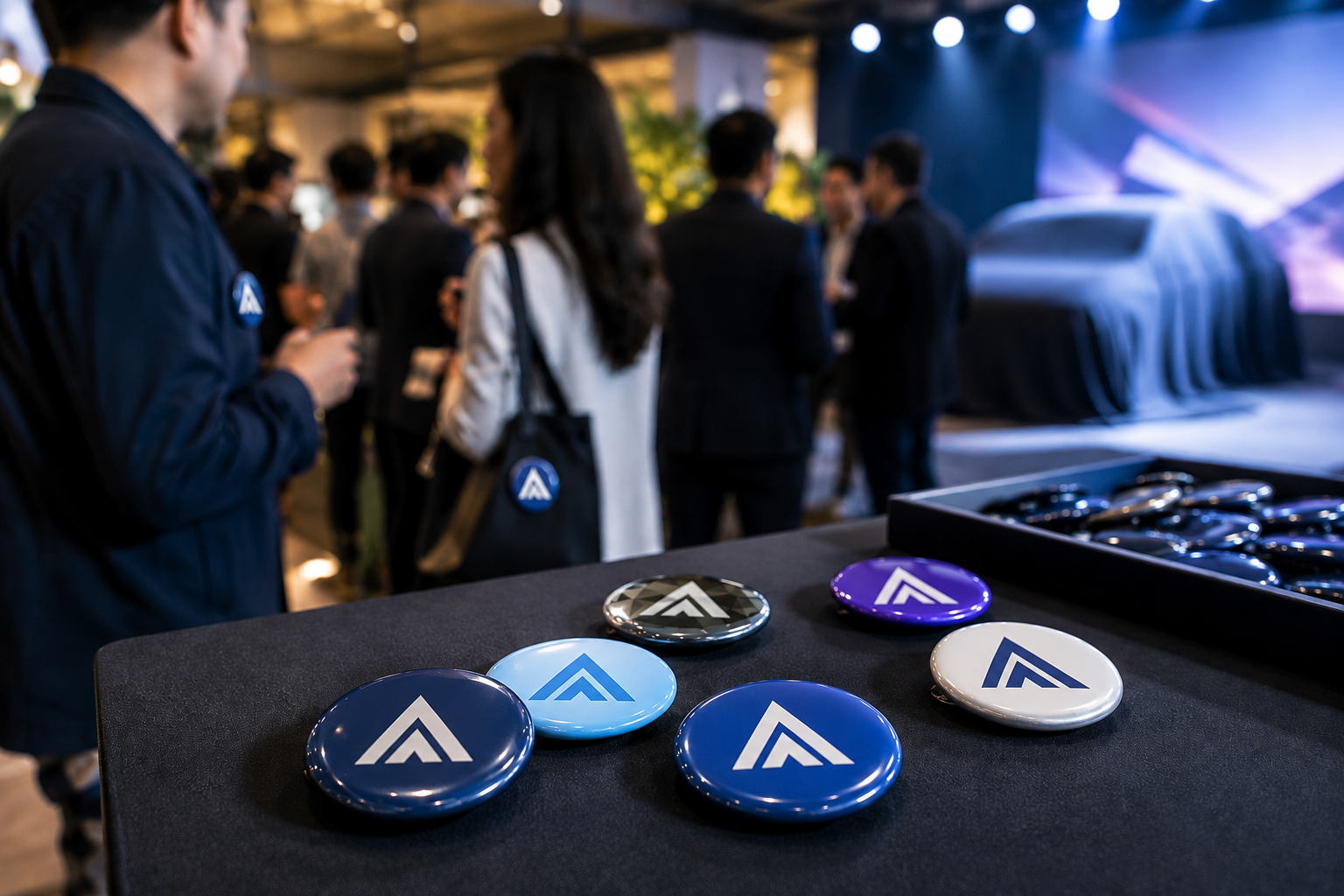 custom button badges
